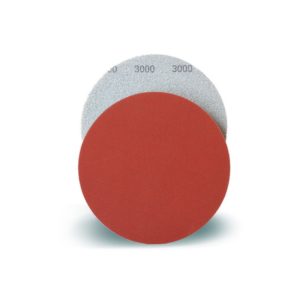 SAIT Dischi Velcrati Abrasivi Spugnosi in Tessuto, Finitura ad Umido, Varie Grane - Ø150/77mm.
