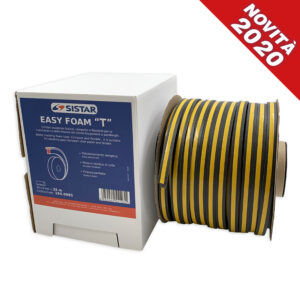 Cordolo Adesivo per Mascheratura, Easy Foam "T" - 11x11mm.