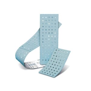 SAIT Striscia Abrasiva Velcrata Ceramico, Multiforo, Varie Grane - 70x396mm.