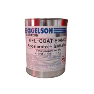 GELSON Gelcoat Catalizzato, Bianco - 1kg.