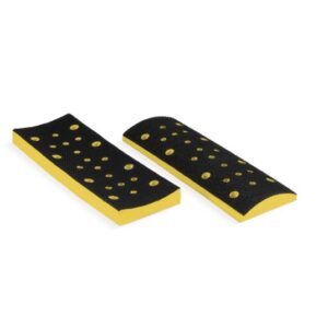 Tassello Interfaccia Velcrato con 8 Fori, Concavo e Convesso - 70x192mm.