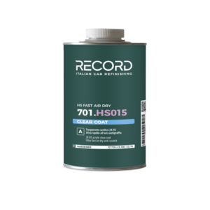 CALDART Kit Trasparente Lucido Hs Ultra Rapido, Air Dry HS015 Linea Record - 1/6lt.
