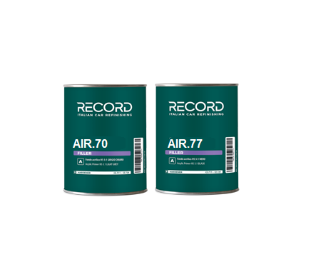 CALDART Kit Fondo Acrilico 5:1 Ultra Rapido, Eurofiller Air 70 Linea Record, Vari Colori - 1/6lt.