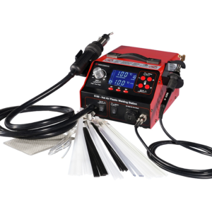 Kit Saldatore Professionale per Plastiche Duojob, con Doppia Torcia Ceramica/Aria Calda