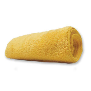 Panno in Microfibra Gelson per Lucidatura e Asciugatura, Giallo - 400x400mm.
