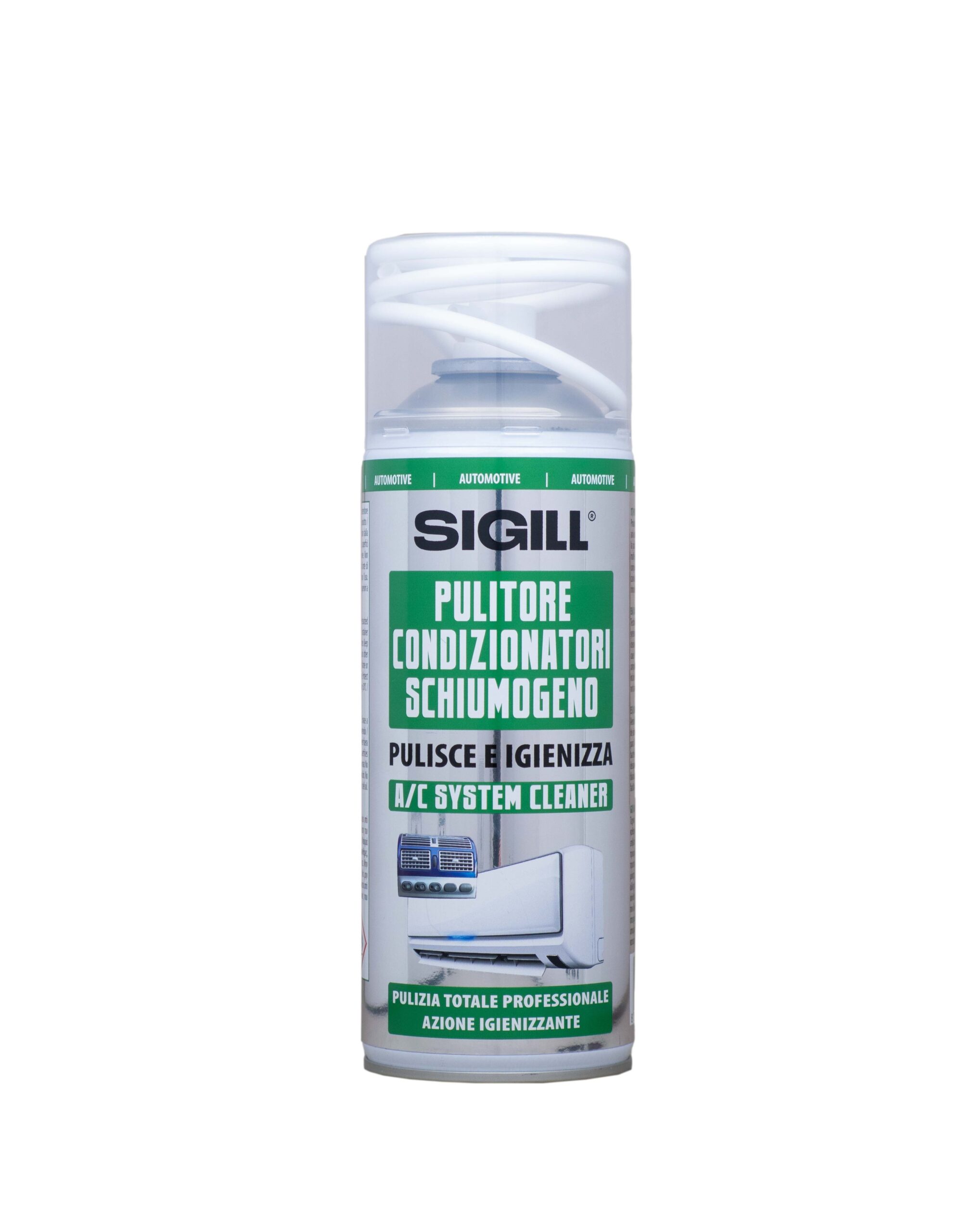 SIGILL Pulitore Condizionatori Spray, per Impianti di Auto, Casa ed Ufficio - 400ml.